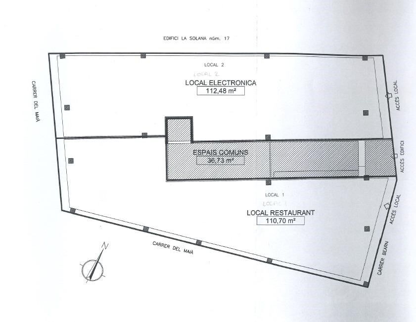 Komerciāls īpašums Principado De Andorra (Ninguna Poblacion Tiene C.P.), Lleida, Spānijā 452 m2 Nr. 156712