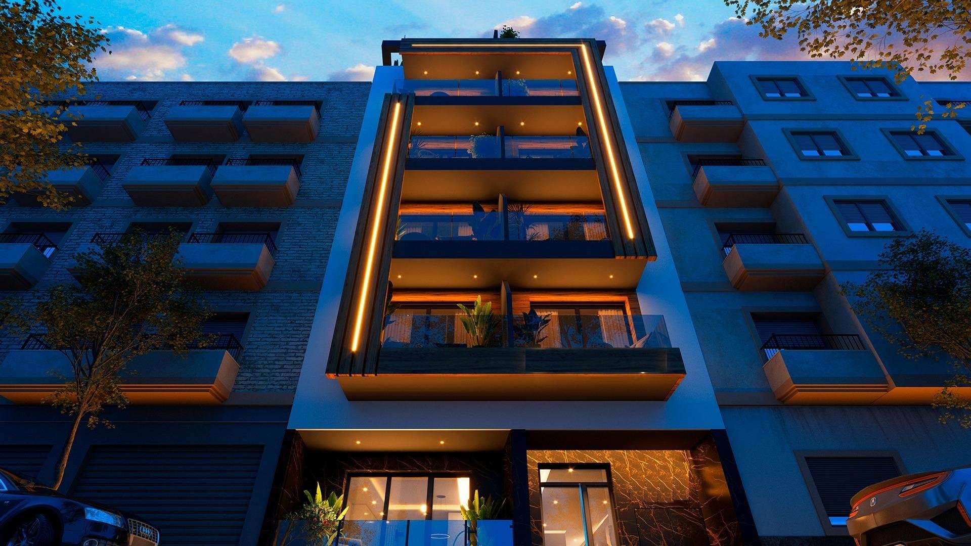 Apartment in Torrevieja, Alicante, Spain 2 bedrooms, 69 sq.m. No. 137083