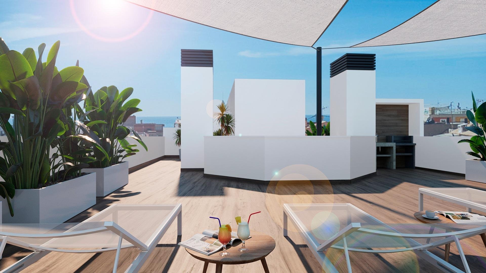 Apartment in Torrevieja, Alicante, Spain 2 bedrooms, 69 sq.m. No. 137083