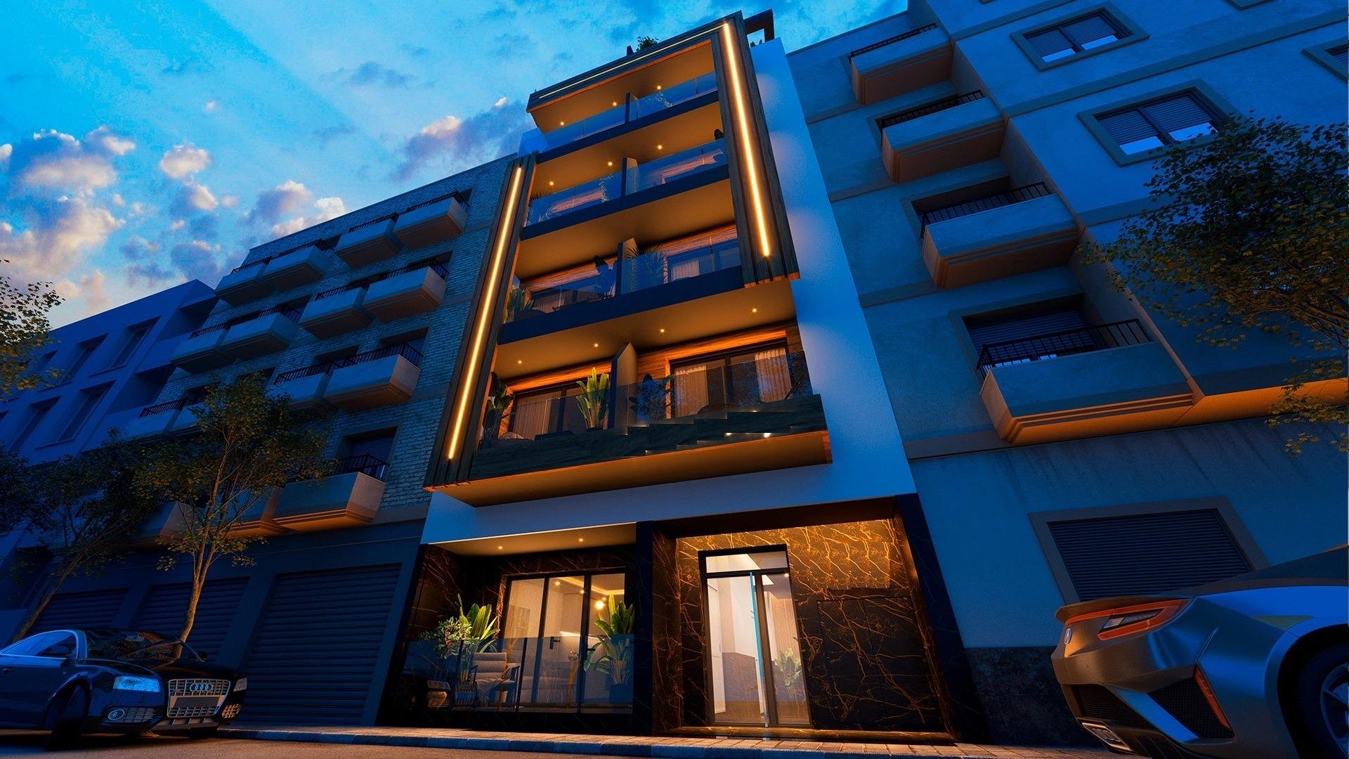 Apartment in Torrevieja, Alicante, Spain 2 bedrooms, 69 sq.m. No. 137083