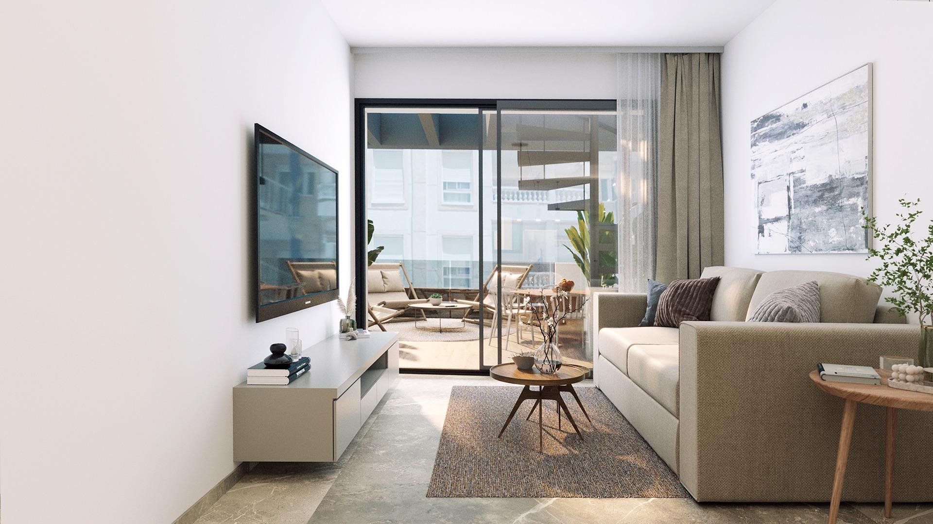 Apartment in Torrevieja, Alicante, Spain 2 bedrooms, 69 sq.m. No. 137083