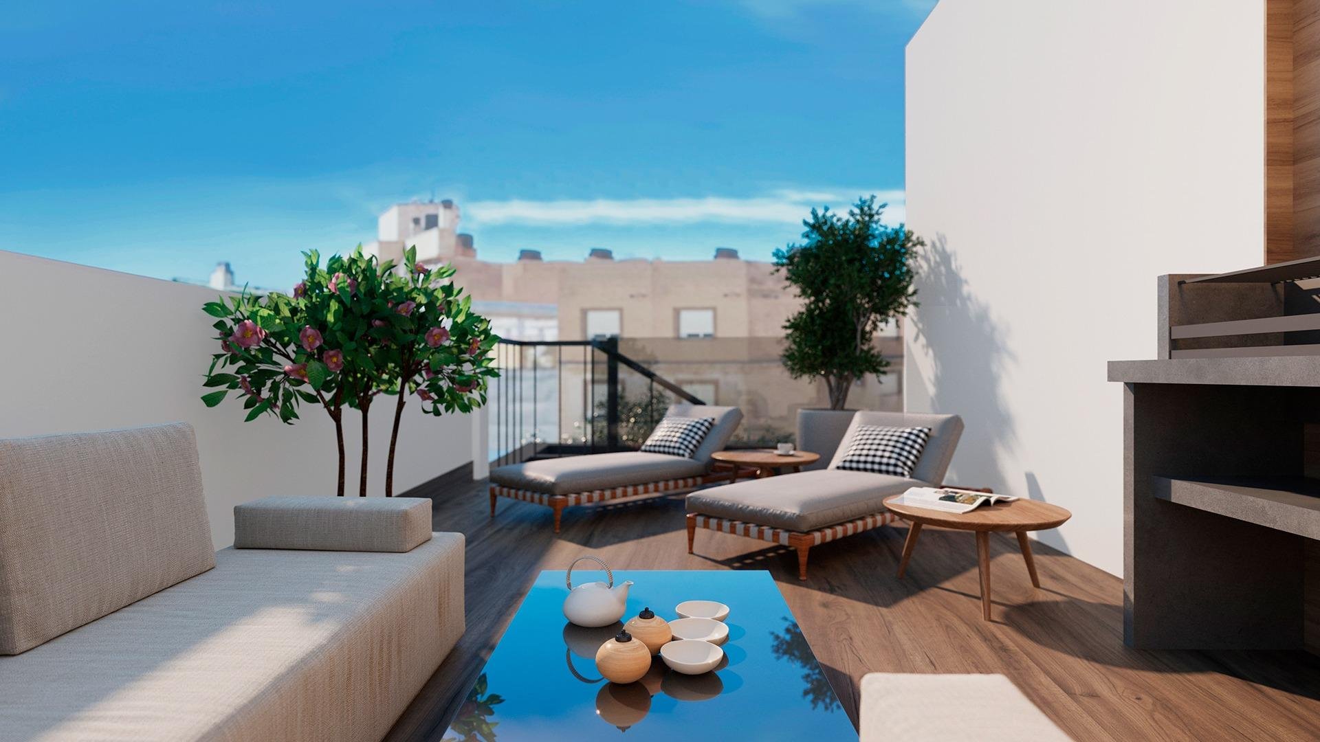 Apartment in Torrevieja, Alicante, Spain 2 bedrooms, 69 sq.m. No. 137083