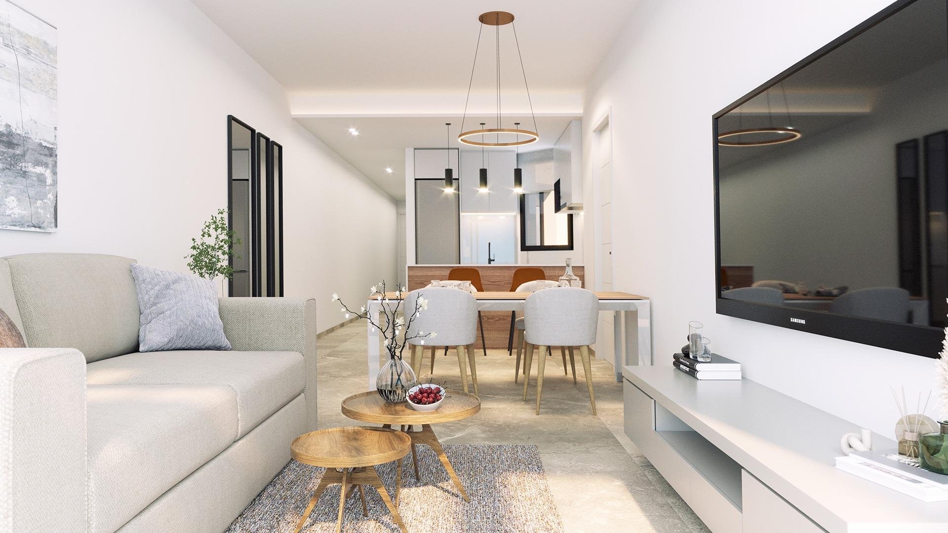 Apartment in Torrevieja, Alicante, Spain 2 bedrooms, 69 sq.m. No. 137083