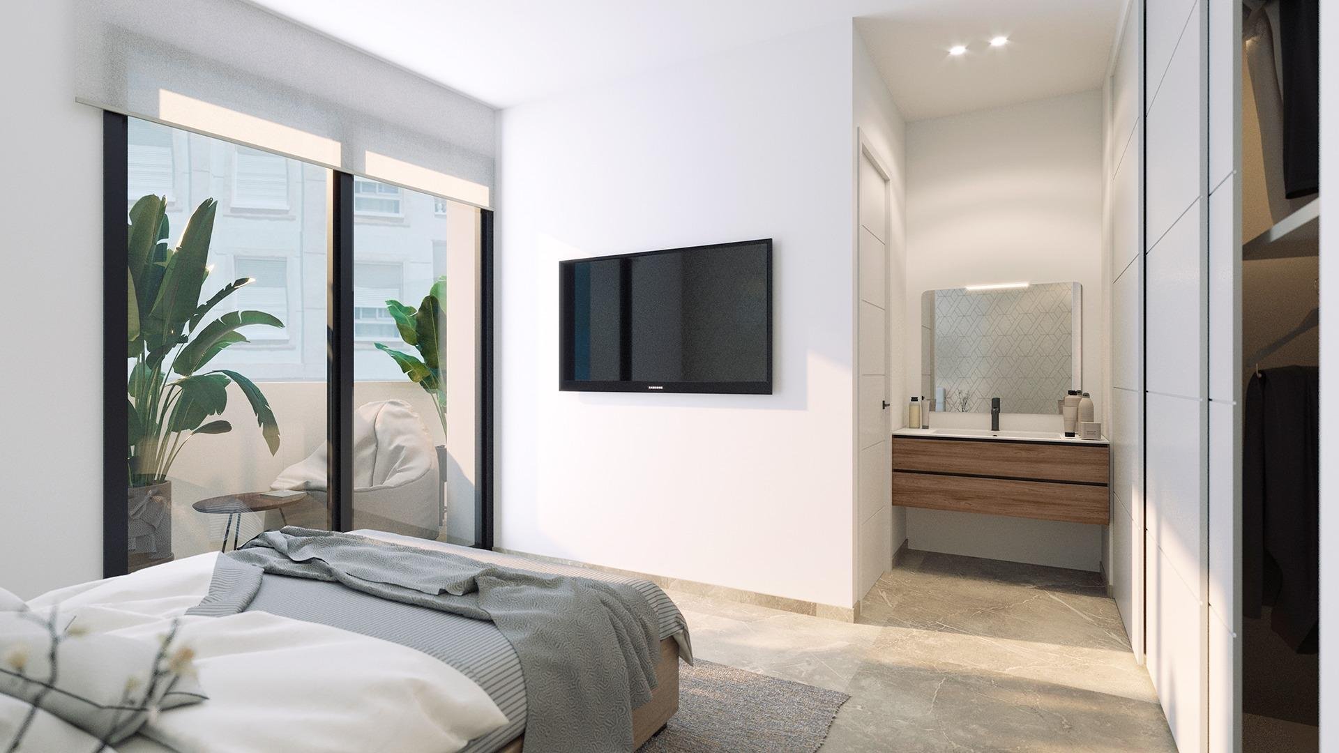 Apartment à Torrevieja, Alicante, Espagne 2 chambres, 86 m2 No. 137082