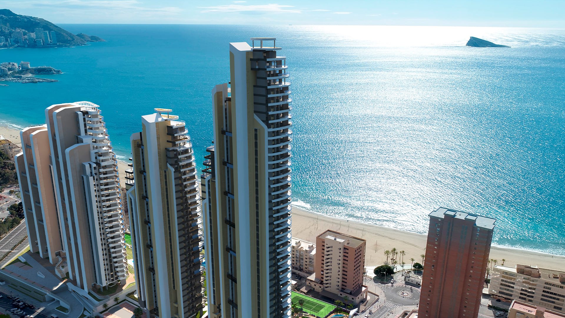 Lägenhet i Benidorm, Alicante, Spanien 4 sovrum, 191 kvm. Nr. 163549