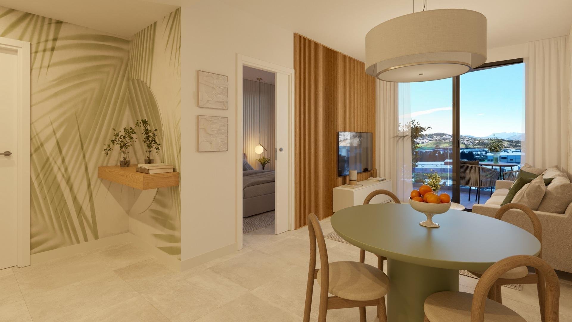 Ático en Mijas, Málaga, España 1 dormitorio, 54 m2 No. 169484