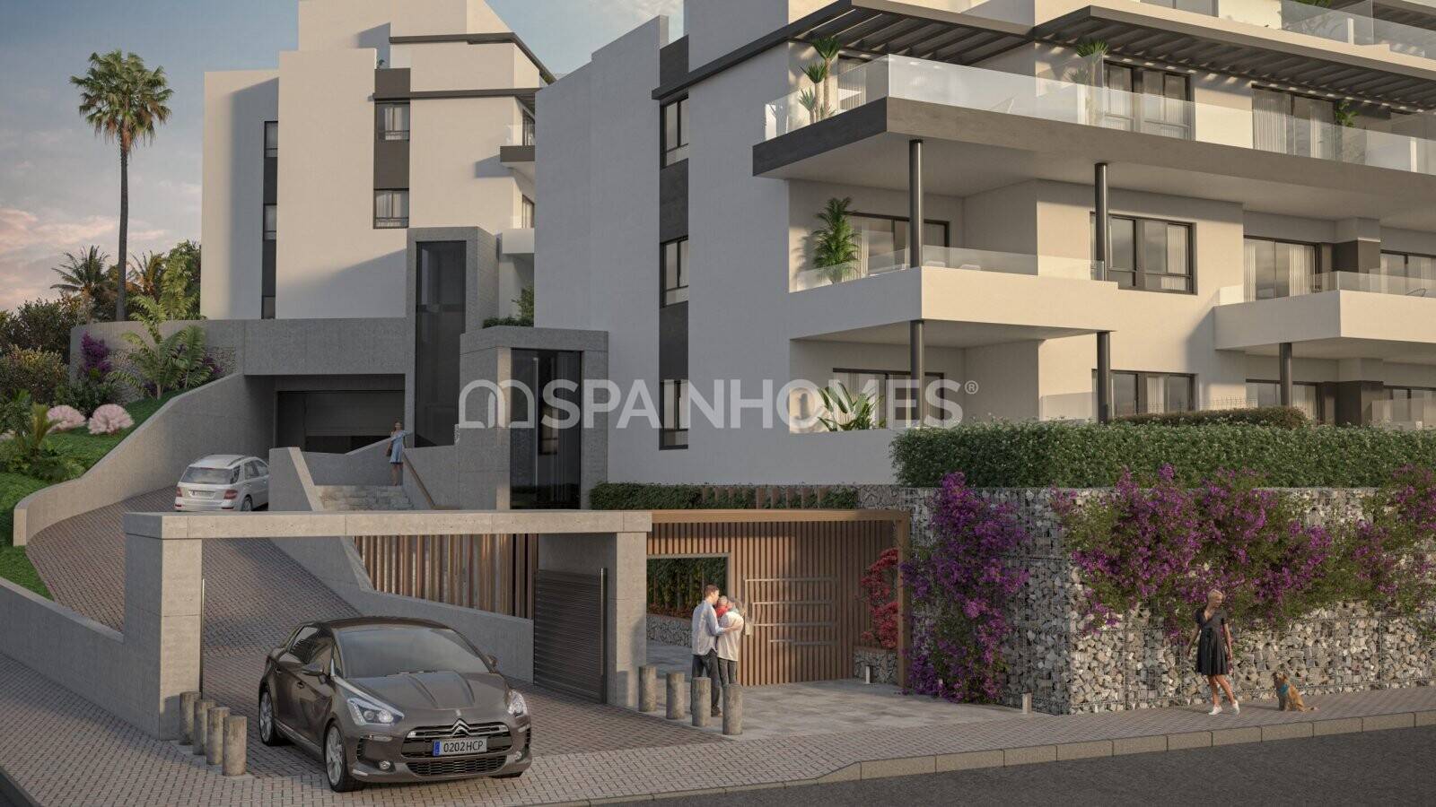 Apartamento en Mijas, Málaga, España 2 dormitorios, 74 m2 No. 196052
