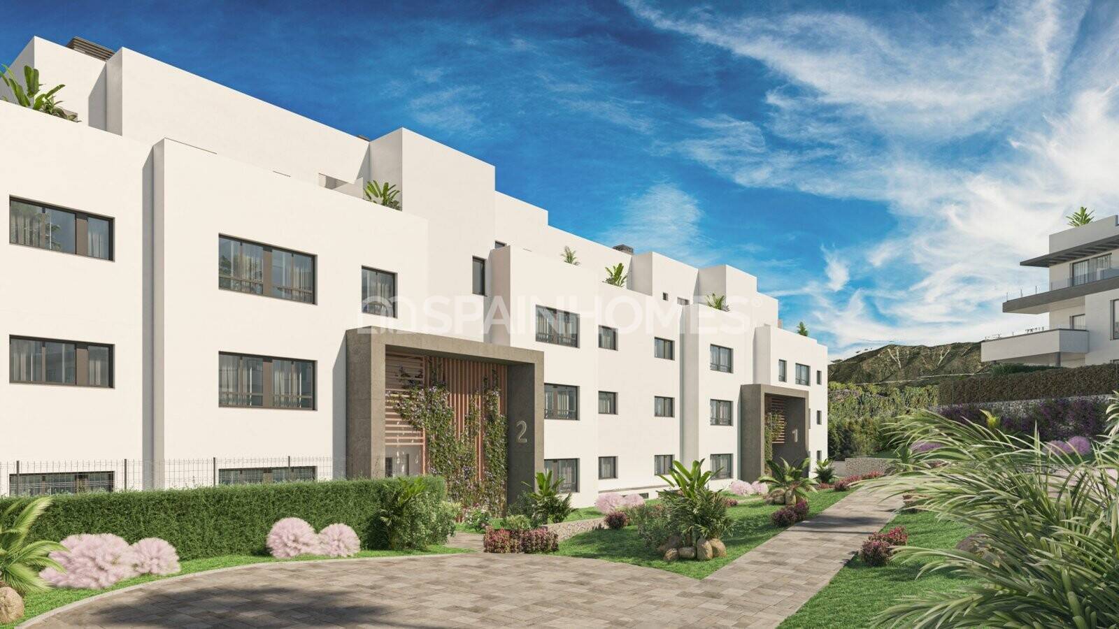 Apartamento en Mijas, Málaga, España 2 dormitorios, 74 m2 No. 196053
