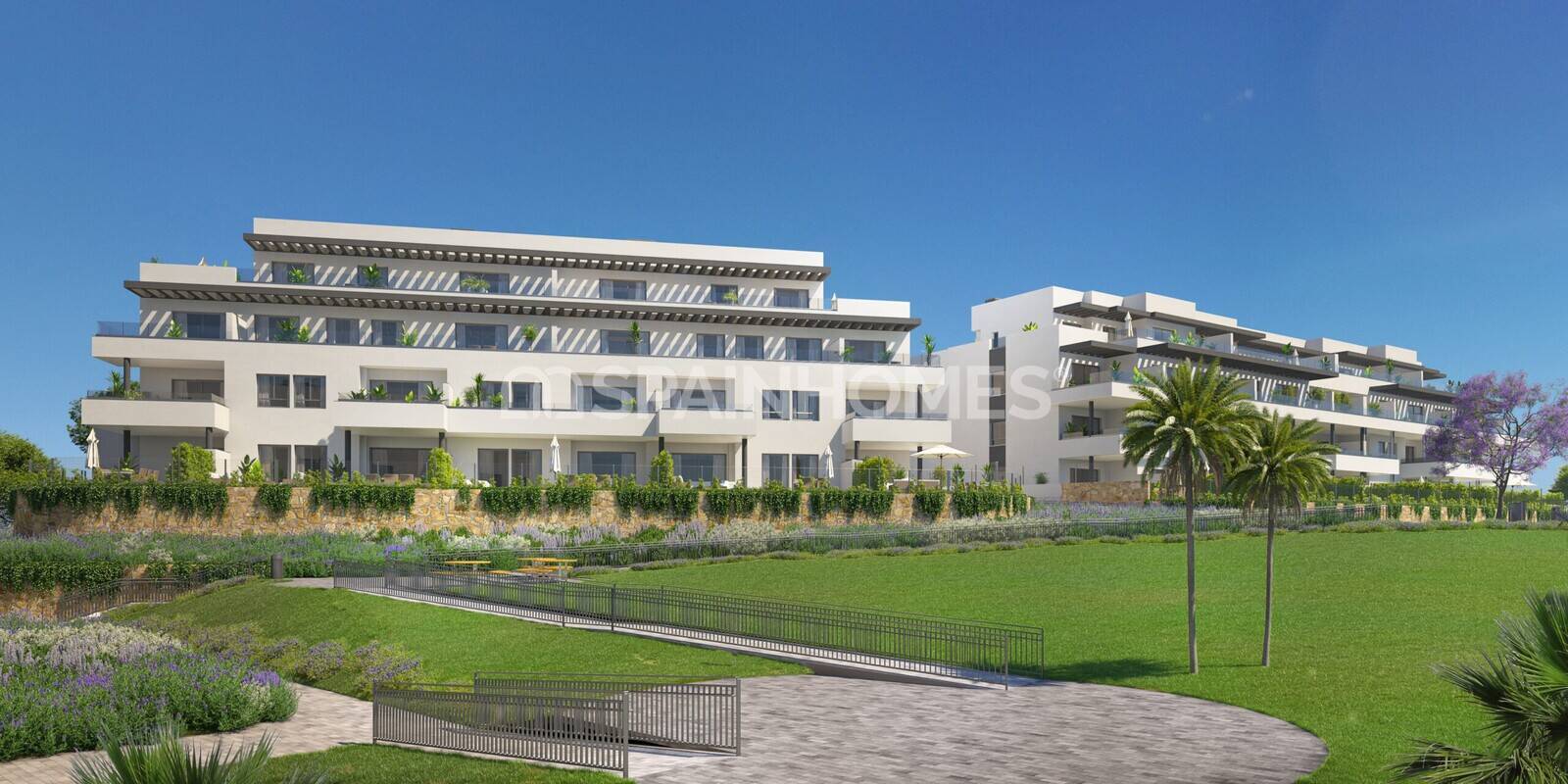 Apartamento en Mijas, Málaga, España 2 dormitorios, 74 m2 No. 196053