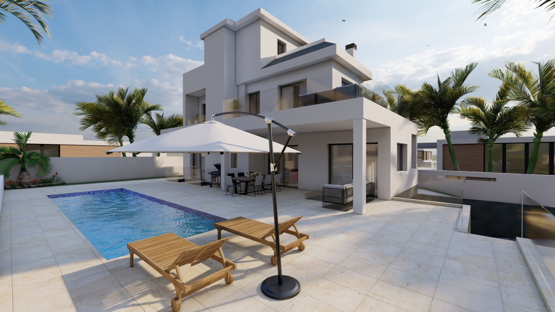 Villa en Ciudad Quesada, Alicante, España 4 dormitorios, 295 m2 No. 144756