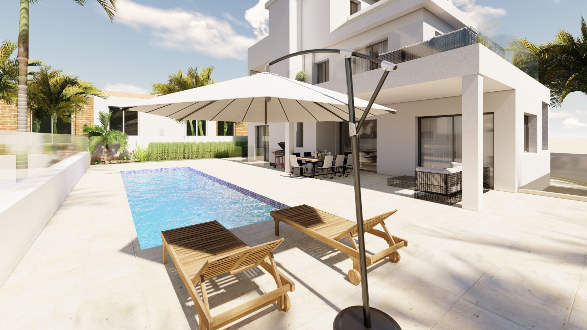 Villa en Ciudad Quesada, Alicante, España 4 dormitorios, 295 m2 No. 144756