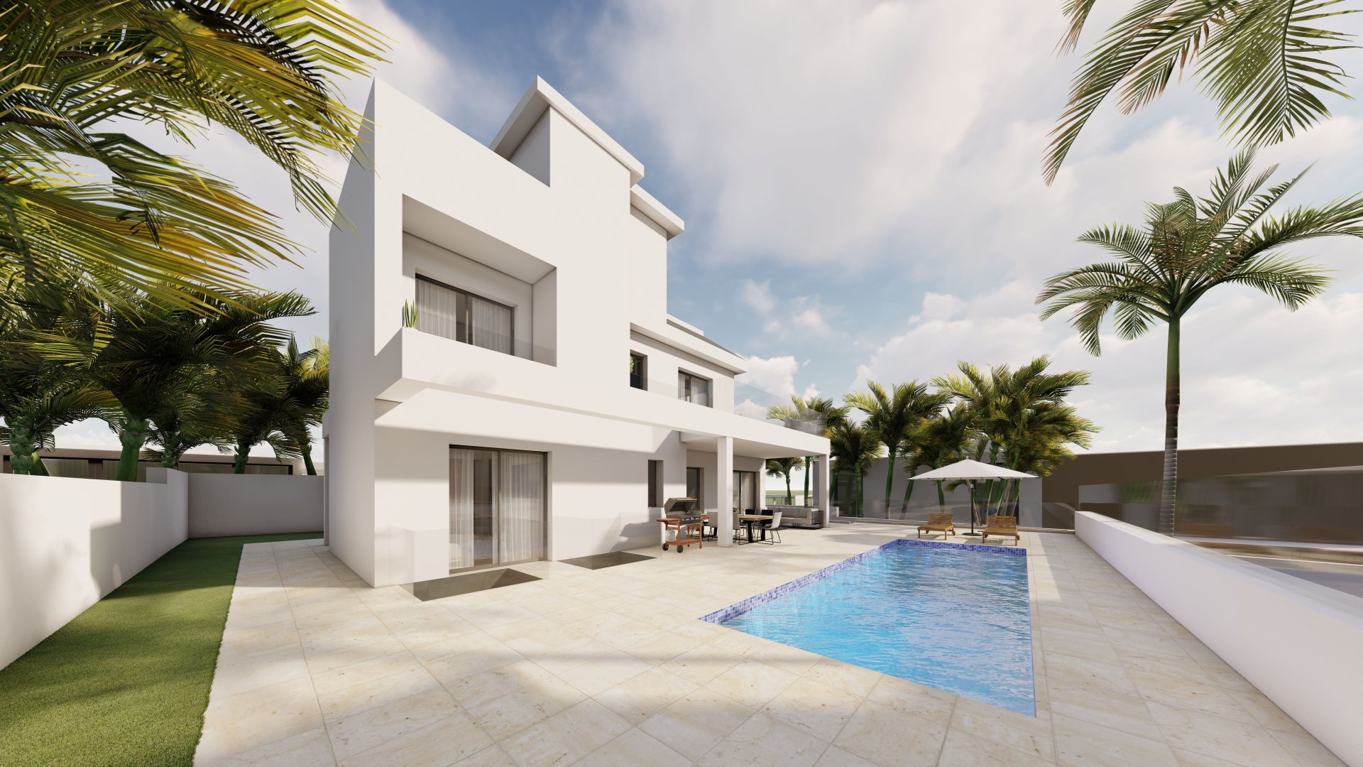Villa en Ciudad Quesada, Alicante, España 4 dormitorios, 295 m2 No. 144756