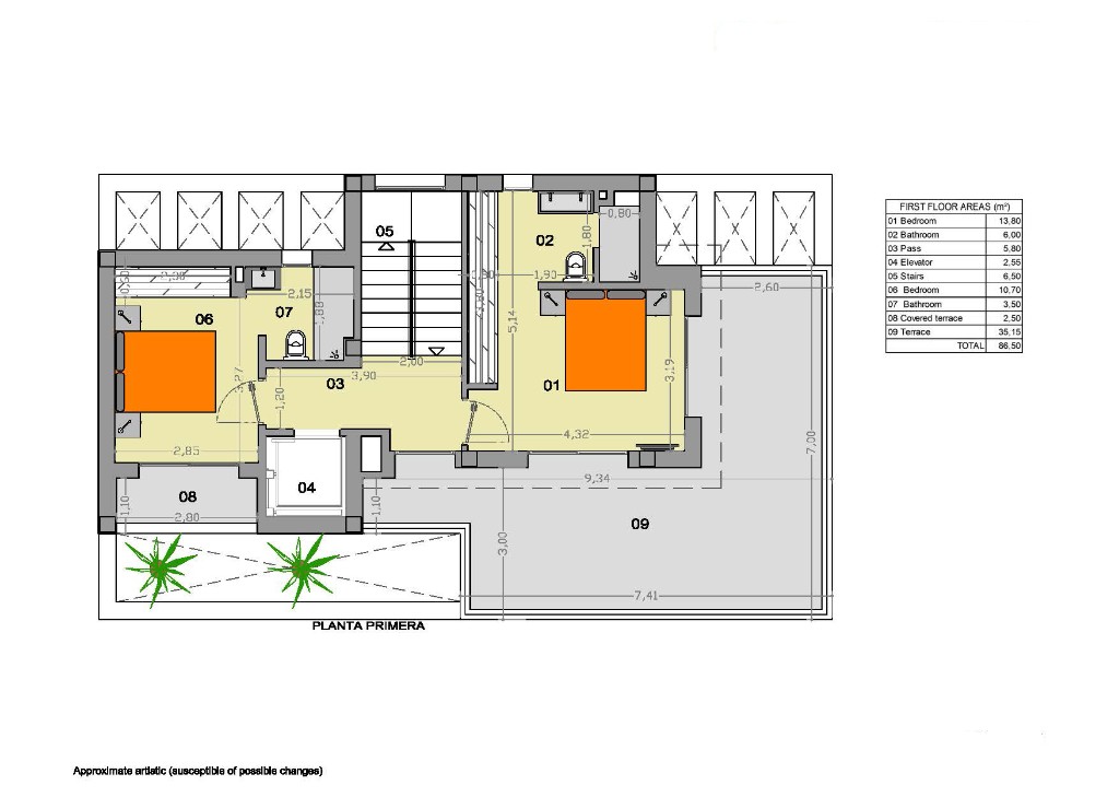 Villa en Ciudad Quesada, Alicante, España 4 dormitorios, 295 m2 No. 144756