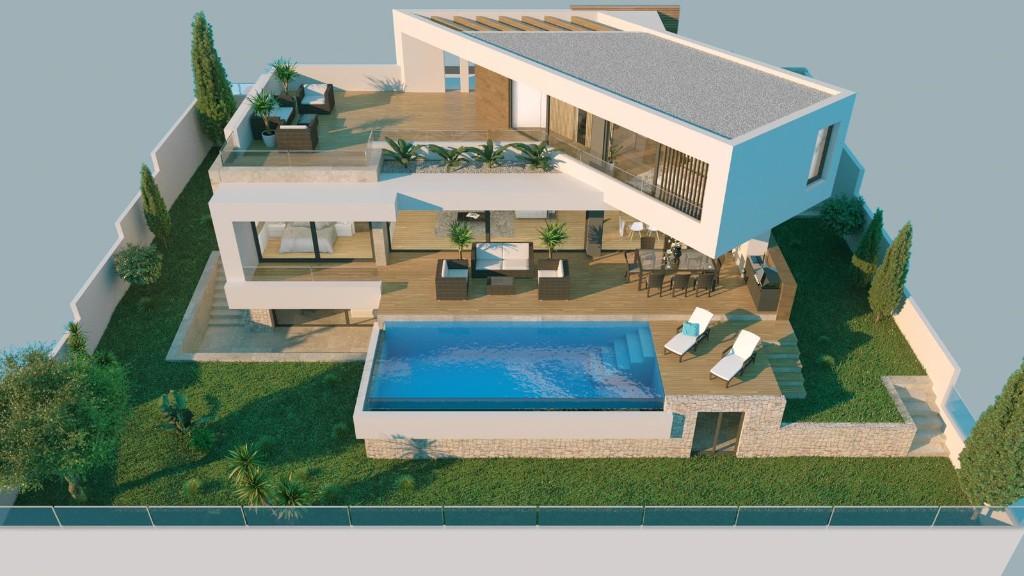 Villa a Rojales, Alicante, Spagna 3 camere da letto, 150 mq. N° 144752