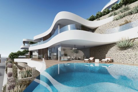 Huvila Benidorm, Alicante, Espanja 4 makuuhuonetta, 878 m2 No. 144754