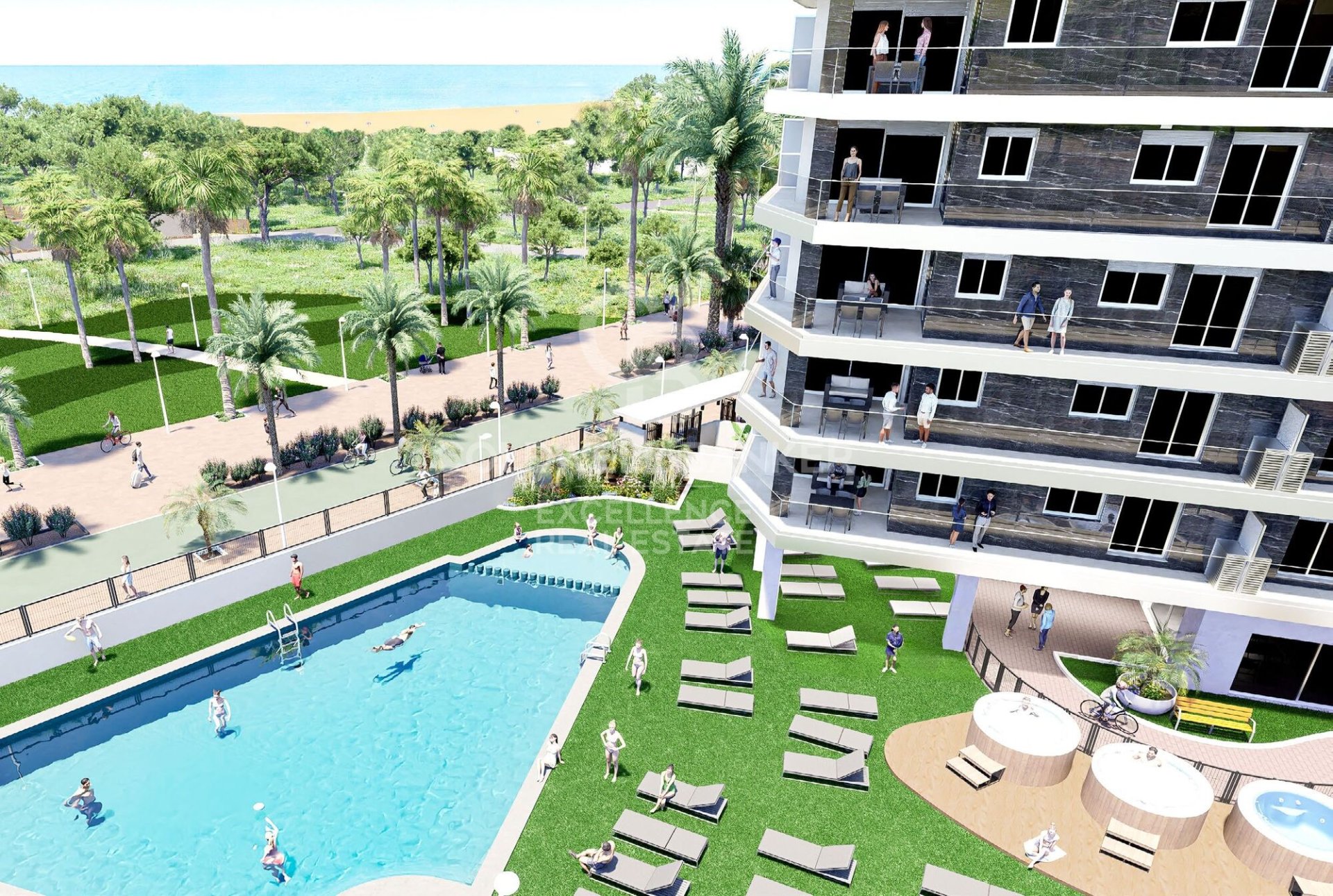 Apartament w Cabanes, Castellon, Hiszpania 2 sypialnie, 81 mkw. nr 157206