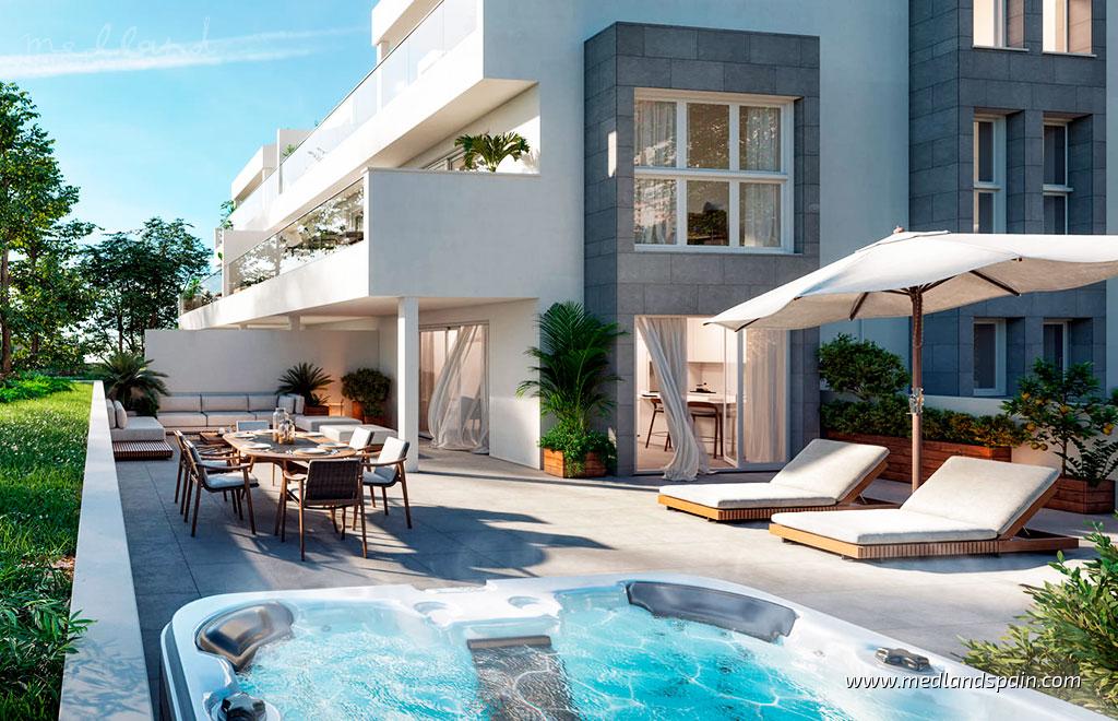 Huoneisto Benalmadena, Malaga, Espanja 3 makuuhuonetta, 130 m2 No. 70680