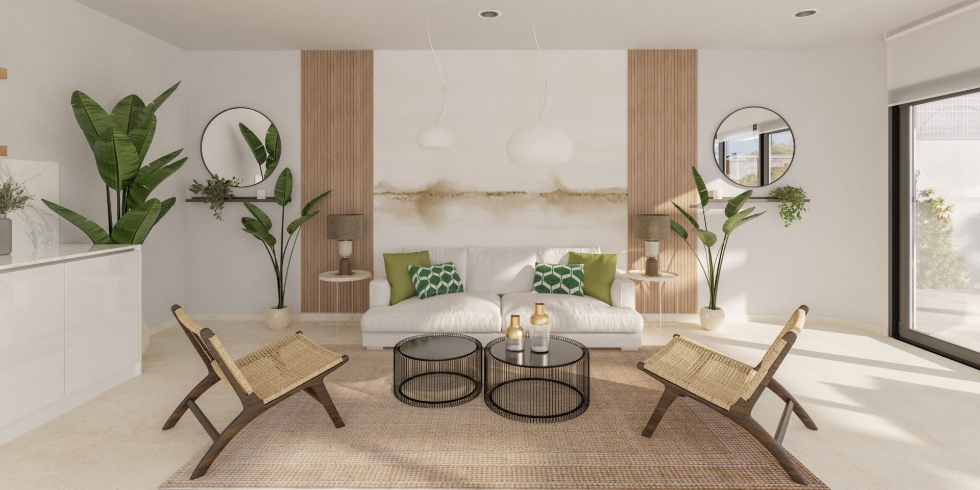 Bungalow i Mijas, Malaga, Spanien 3 sovrum, 113 kvm. Nr. 135013