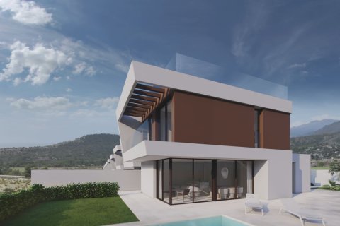 Villa i Finestrat, Alicante, Spanien 3 sovrum, 141 kvm. Nr. 182364
