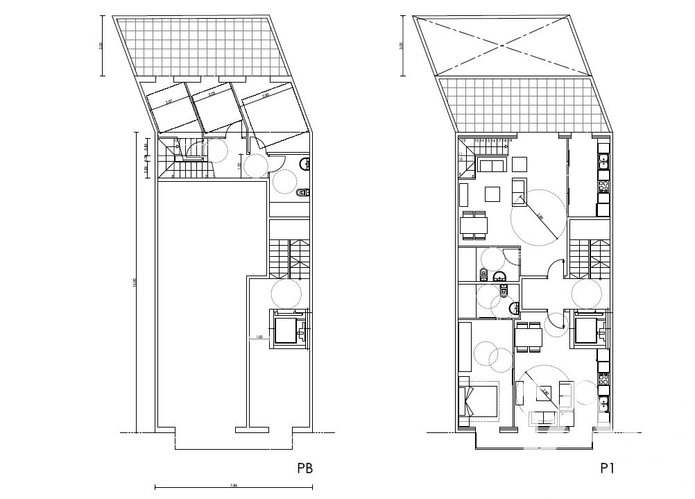 Land in Pineda de Mar, Barcelona, Spanien 165 m2 Nr. 185555