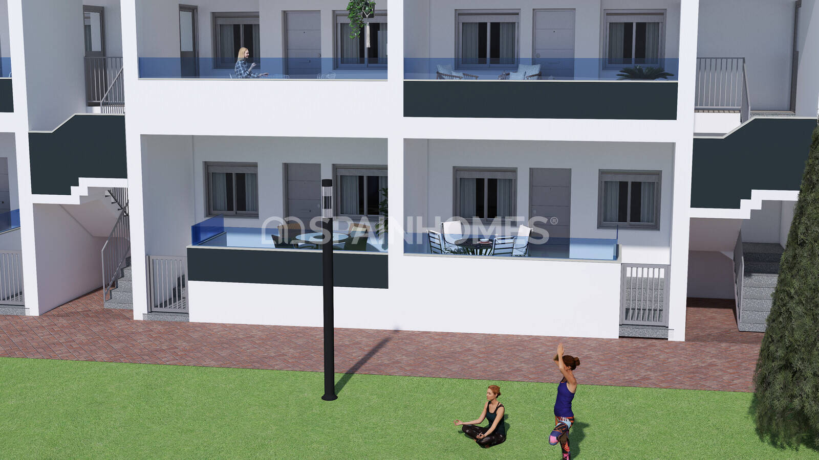 Penthäuser in Torrevieja, Alicante, Spanien 2 Schlafzimmer, 88 m2 Nr. 164563