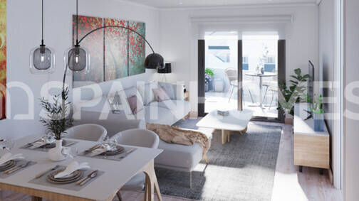 Penthäuser in Torrevieja, Alicante, Spanien 2 Schlafzimmer, 88 m2 Nr. 164563