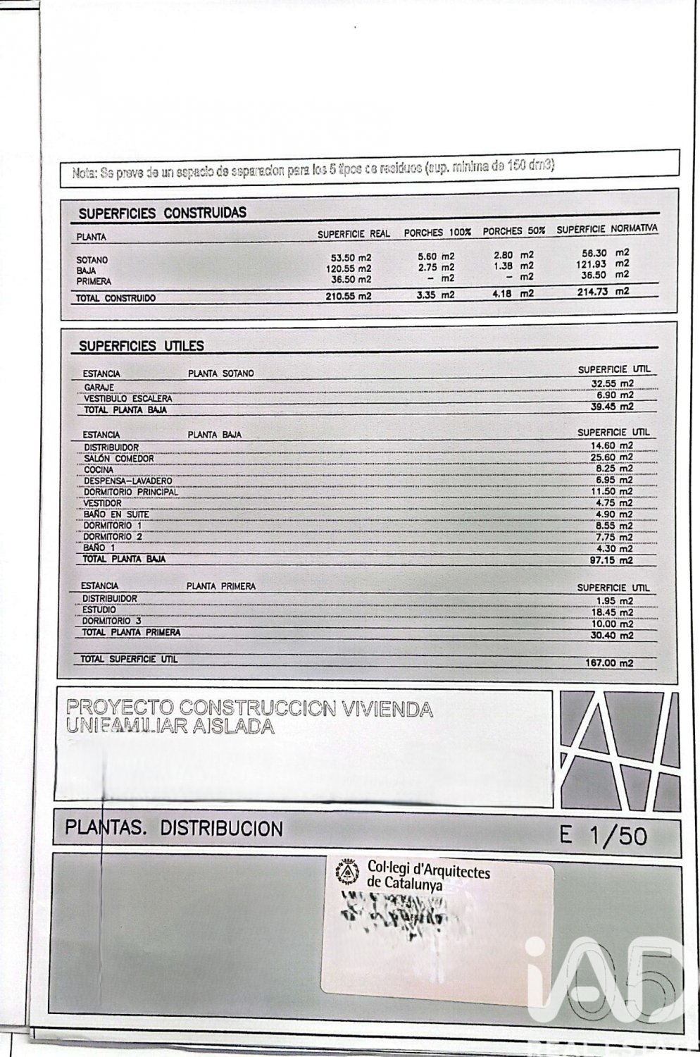 Zemes gabals Sant Cebria De Vallalta, Barcelona, Spānijā 1007.17 m2 Nr. 185295