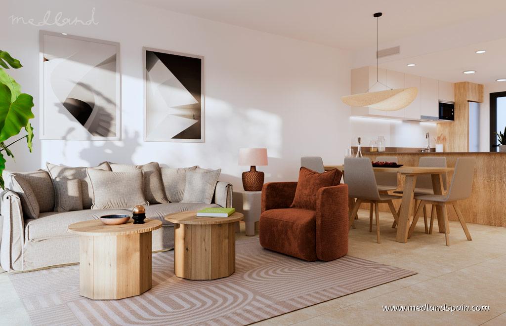 Huoneisto Los Balcones, Alicante, Espanja 3 makuuhuonetta, 93 m2 No. 155819