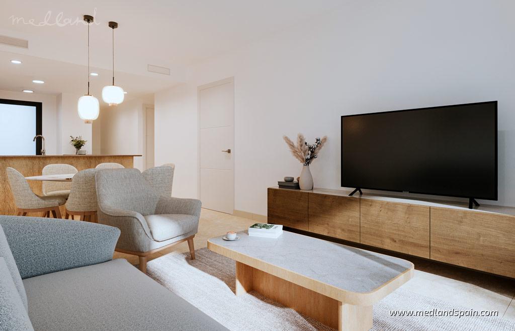 Appartamento a Los Balcones, Alicante, Spagna 2 camere da letto, 70 mq. N° 155820