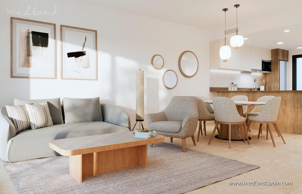 Appartamento a Los Balcones, Alicante, Spagna 2 camere da letto, 70 mq. N° 155820