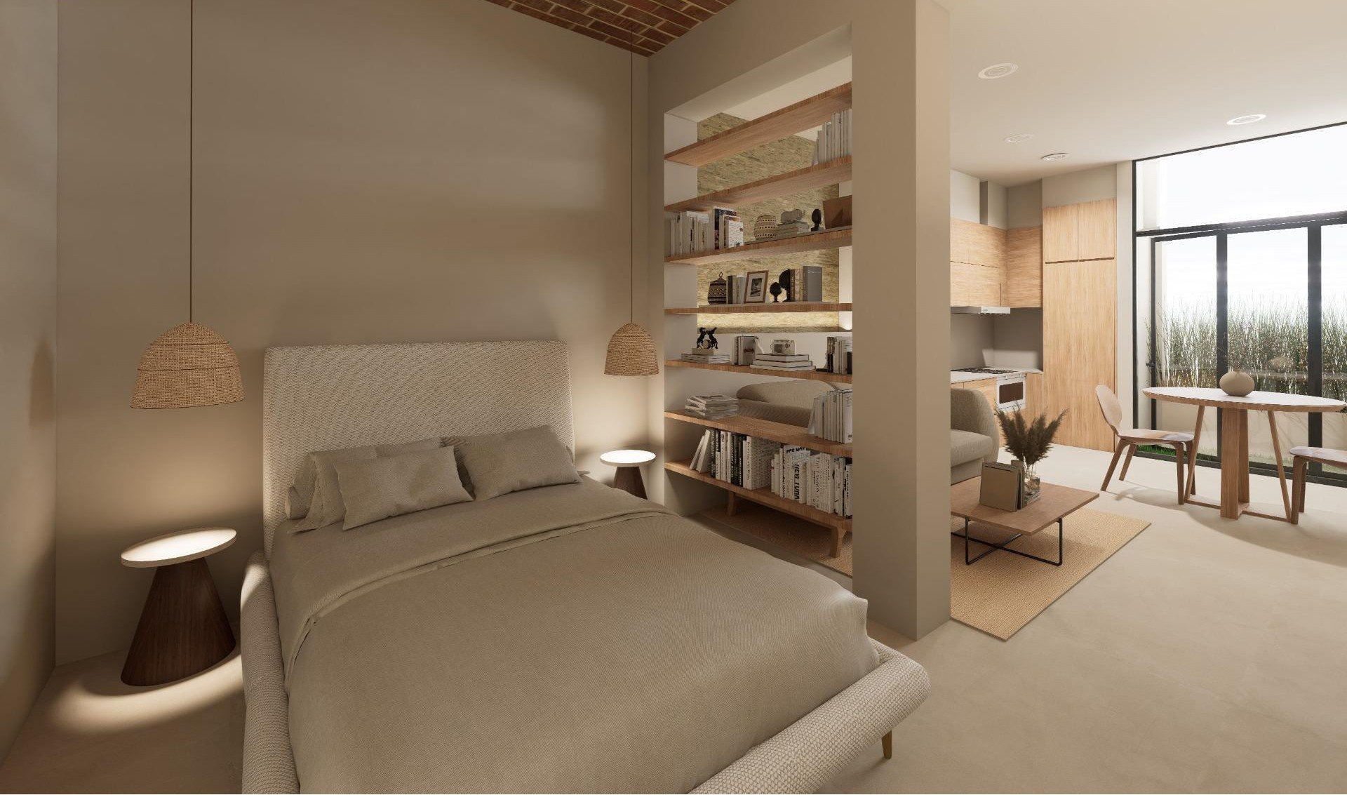 Apartamento en Valencia, València, España 1 dormitorio, 49 m2 No. 133557