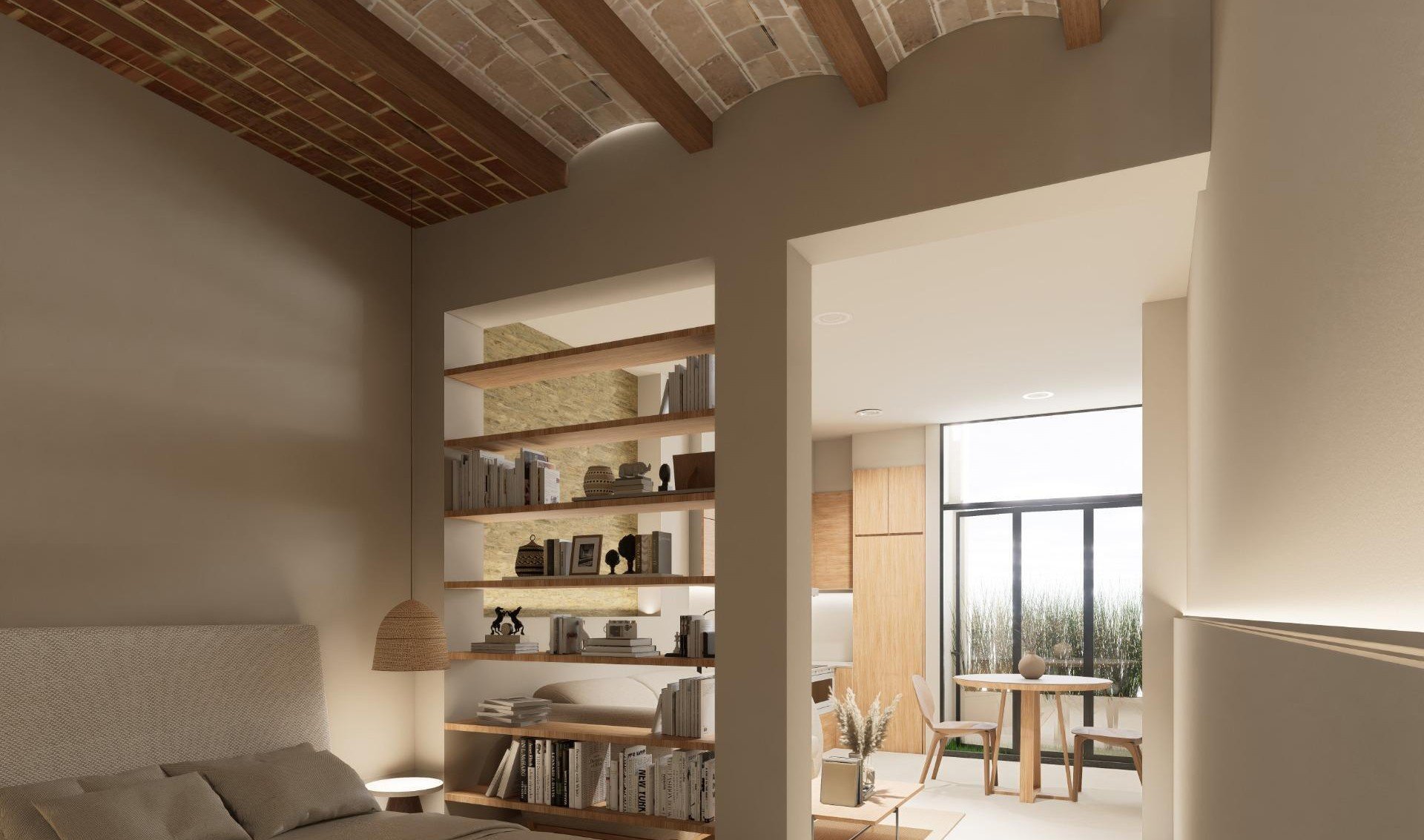 Apartamento en Valencia, València, España 1 dormitorio, 49 m2 No. 133557