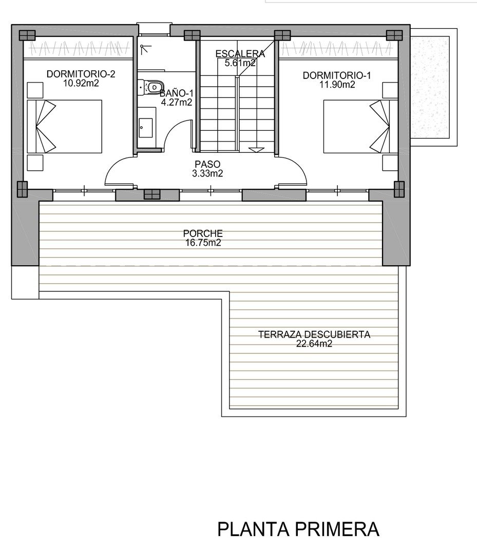 Villa in Benijofar, Alicante, Spain 3 bedrooms, 134 sq.m. No. 103645