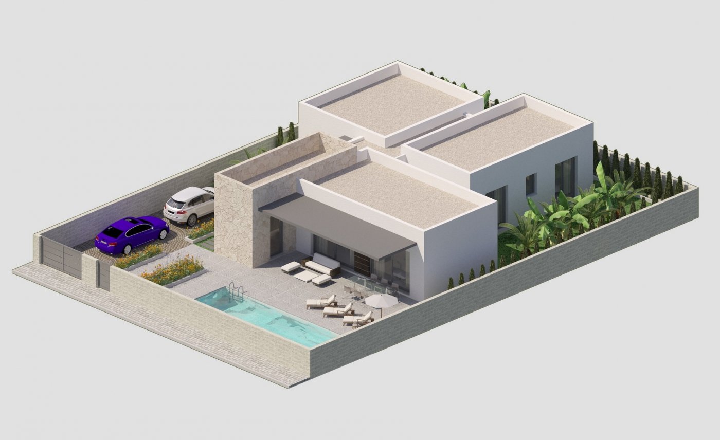 Villa i Benijofar, Alicante, Spanien 3 sovrum, 178 kvm. Nr. 103644