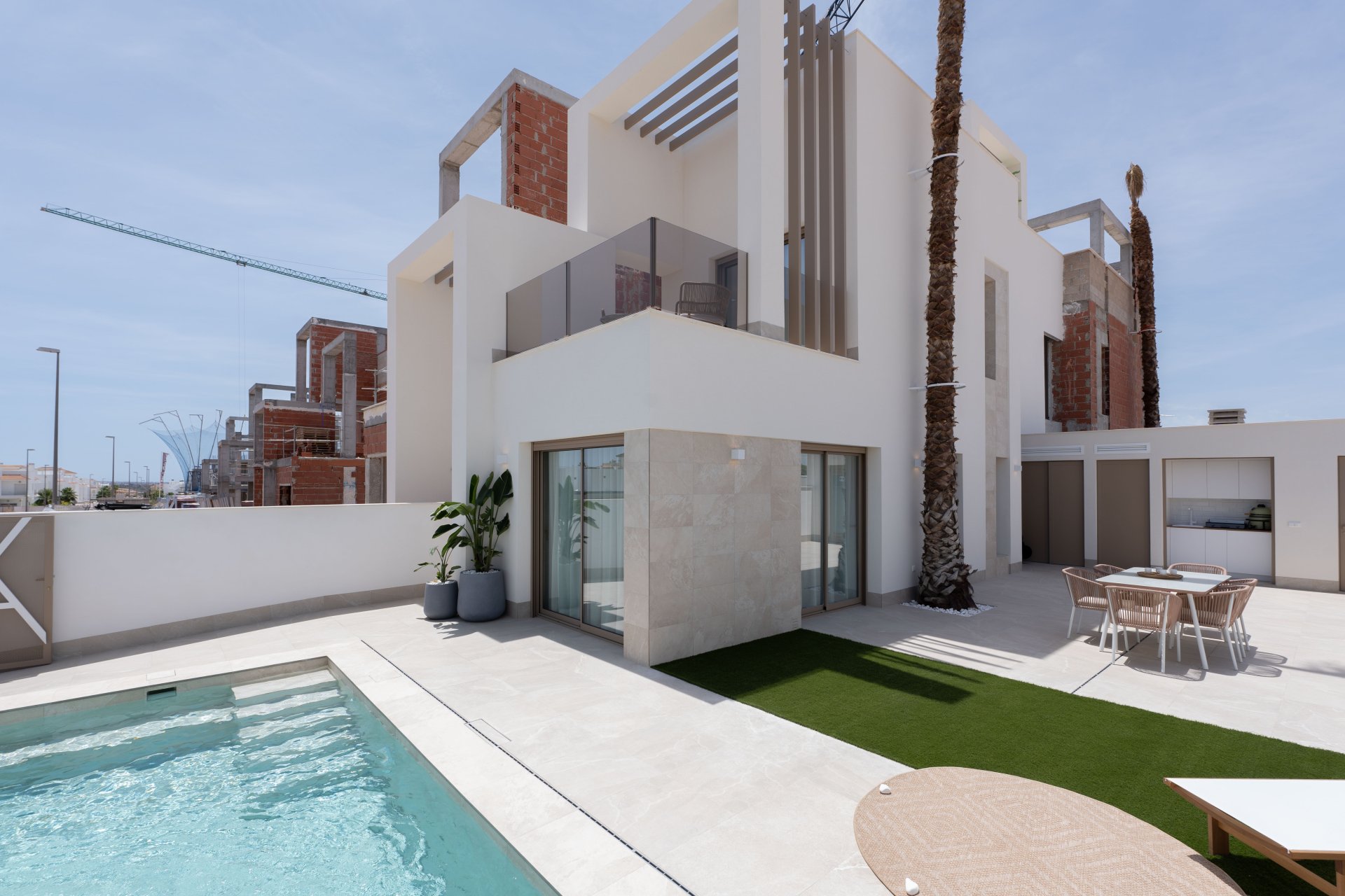 Dvīņu māja Los Alcazares, Murcia, Spānijā 3 istabas, 146 m2 Nr. 179543