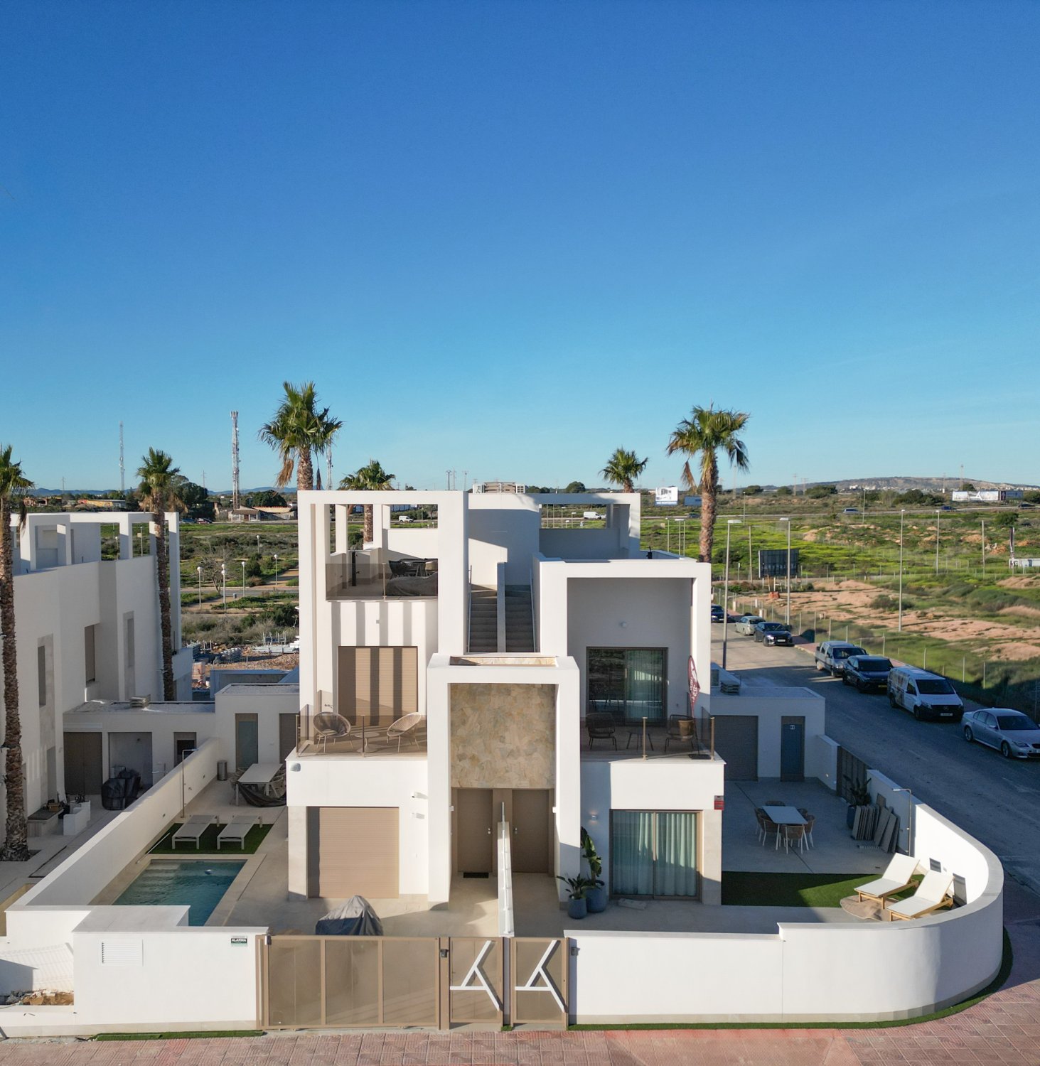 Dvīņu māja Los Alcazares, Murcia, Spānijā 3 istabas, 146 m2 Nr. 179543