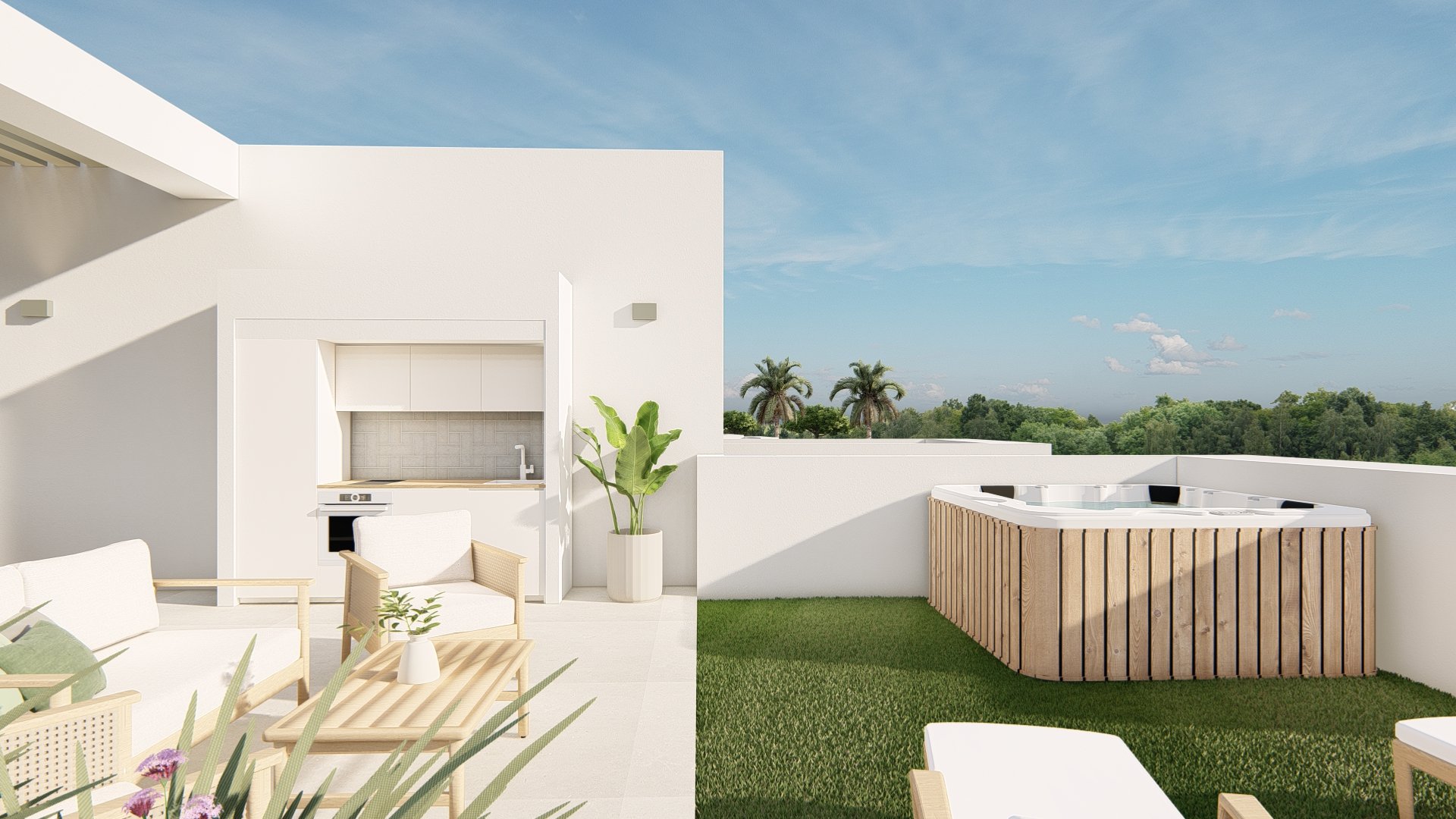 Wohnung in Los Alcazares, Murcia, Spanien 2 Schlafzimmer, 85 m2 Nr. 179542