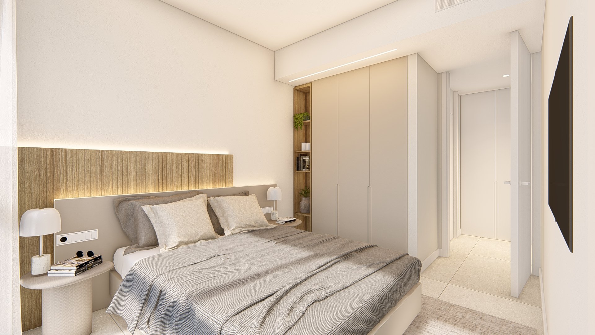 Wohnung in Los Alcazares, Murcia, Spanien 2 Schlafzimmer, 85 m2 Nr. 179542