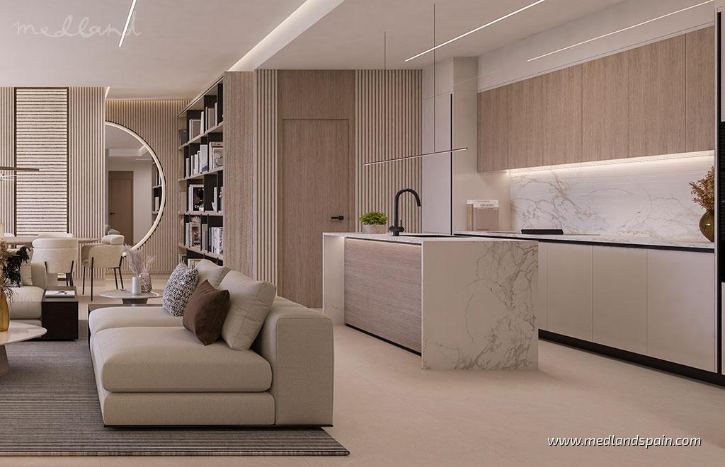 Apartment à Benahavis, Malaga, Espagne 2 chambres, 104 m2 No. 195501