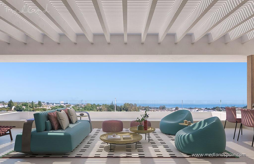 Apartment à Benahavis, Malaga, Espagne 2 chambres, 104 m2 No. 195501