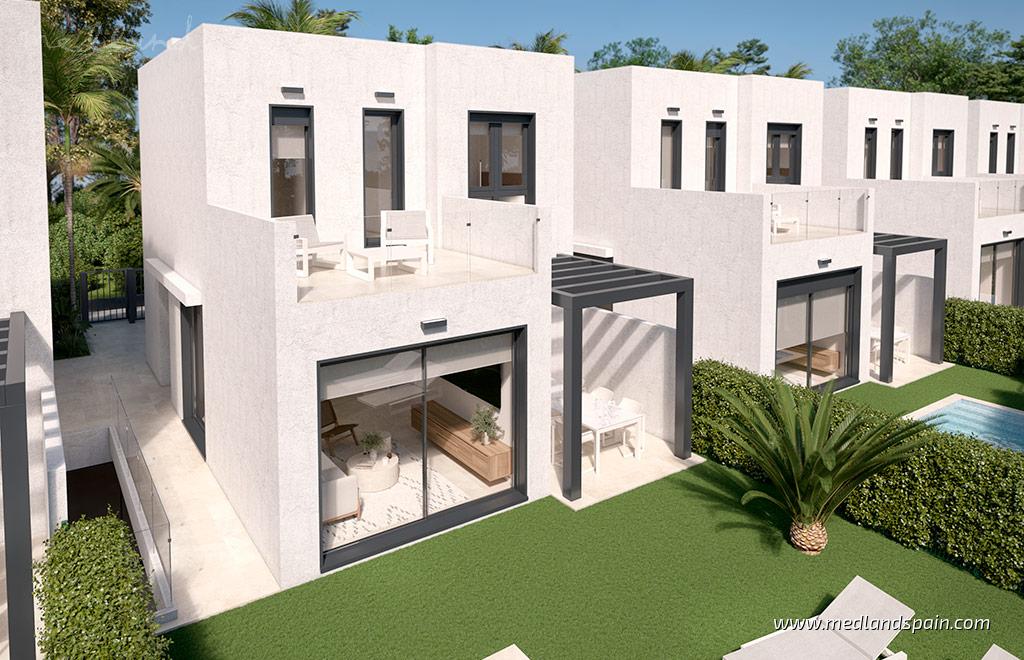 Huvila Los Alcazares, Murcia, Espanja 3 makuuhuonetta, 114 m2 No. 195504