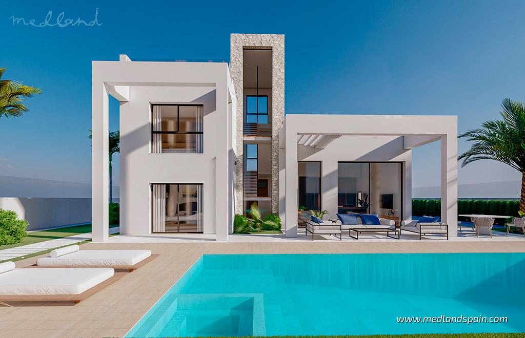 Villa à Finestrat, Alicante, Espagne 5 chambres, 320 m2 No. 195499