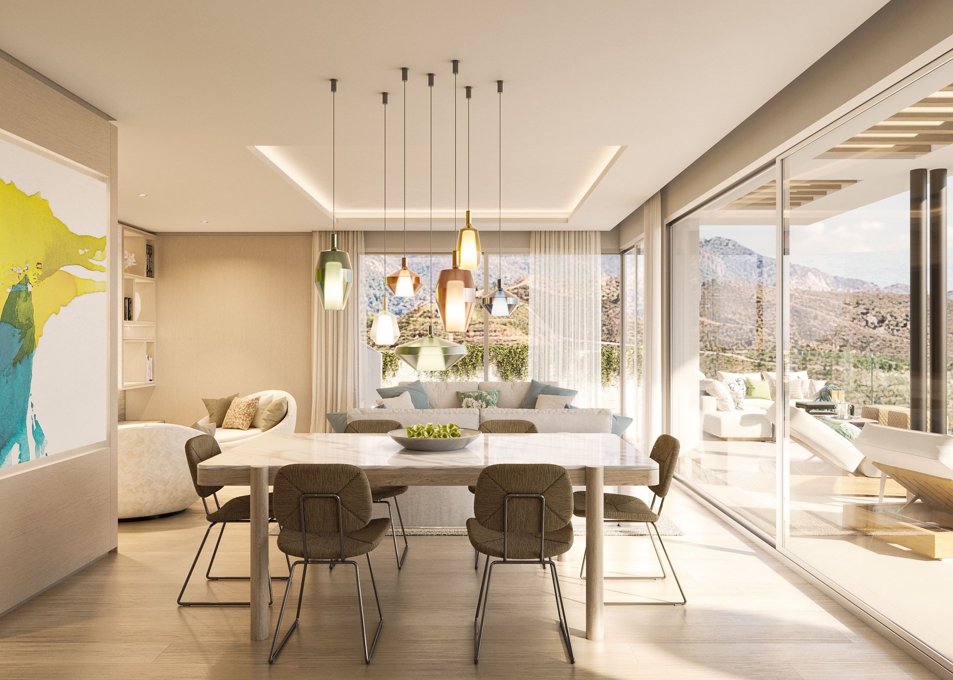 Apartament w Ojen, Malaga, Hiszpania 4 sypialnie, 288 mkw. nr 180908
