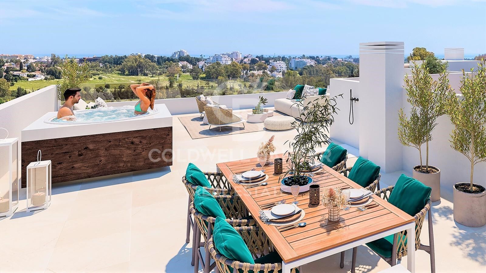 Apartamento en Estepona, Málaga, España 2 dormitorios, 216 m2 No. 158658