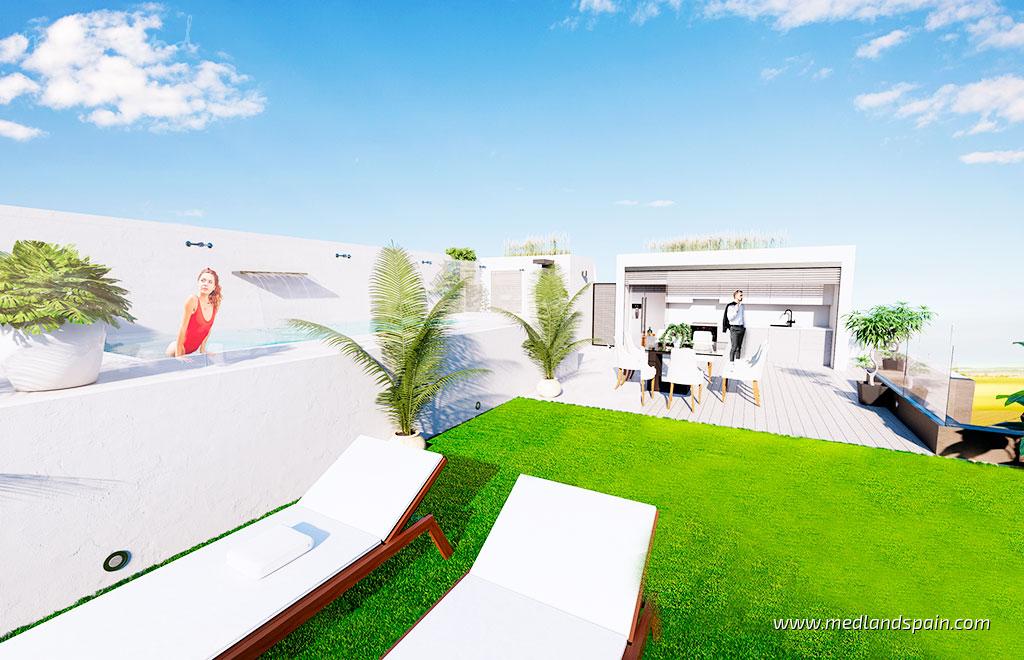Huoneisto Benijofar, Alicante, Espanja 4 makuuhuonetta, 89 m2 No. 147179