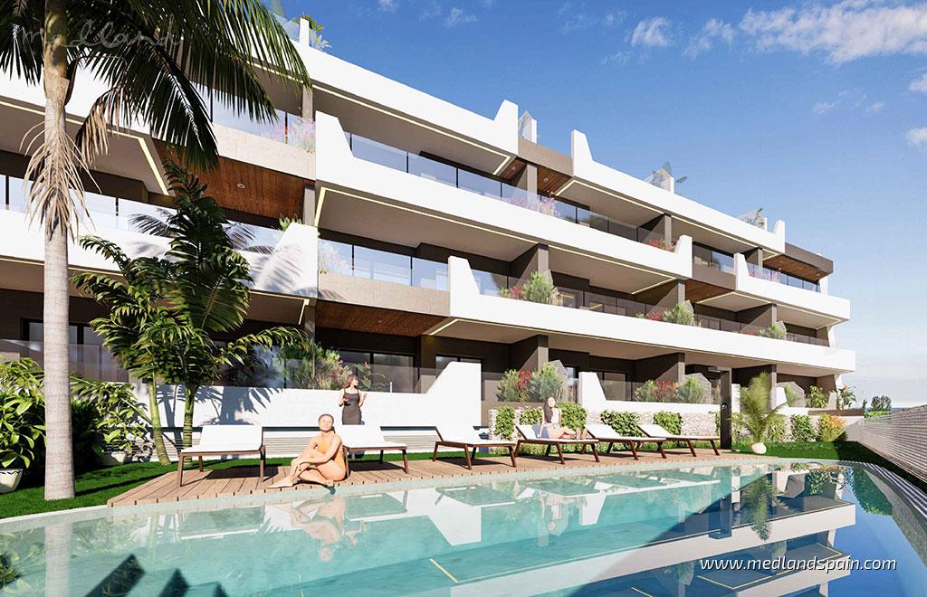 Appartamento a Benijofar, Alicante, Spagna 2 camere da letto, 66 mq. N° 147176