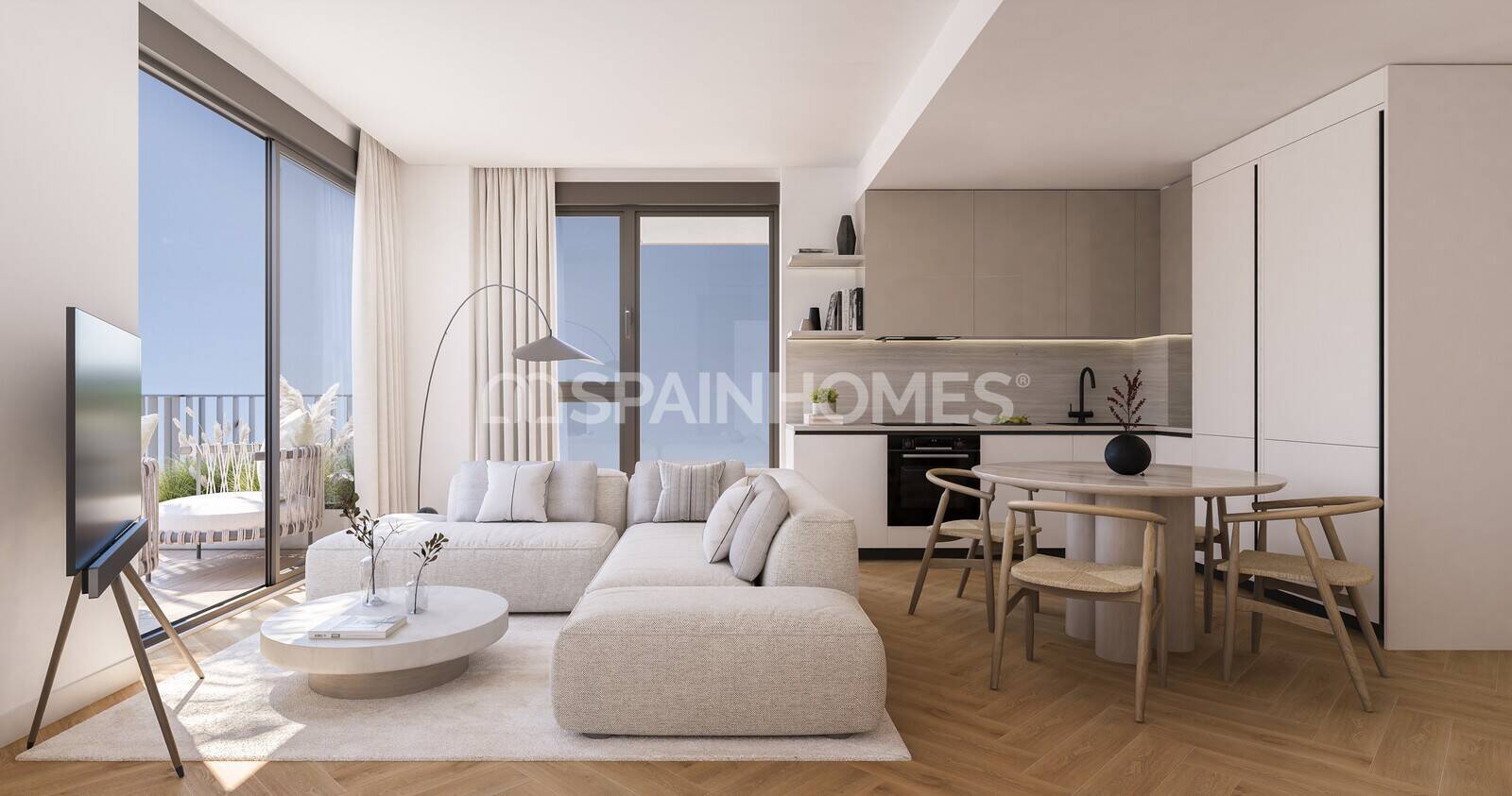 Huoneisto Torremolinos, Malaga, Espanja 2 makuuhuonetta, 55 m2 No. 182502