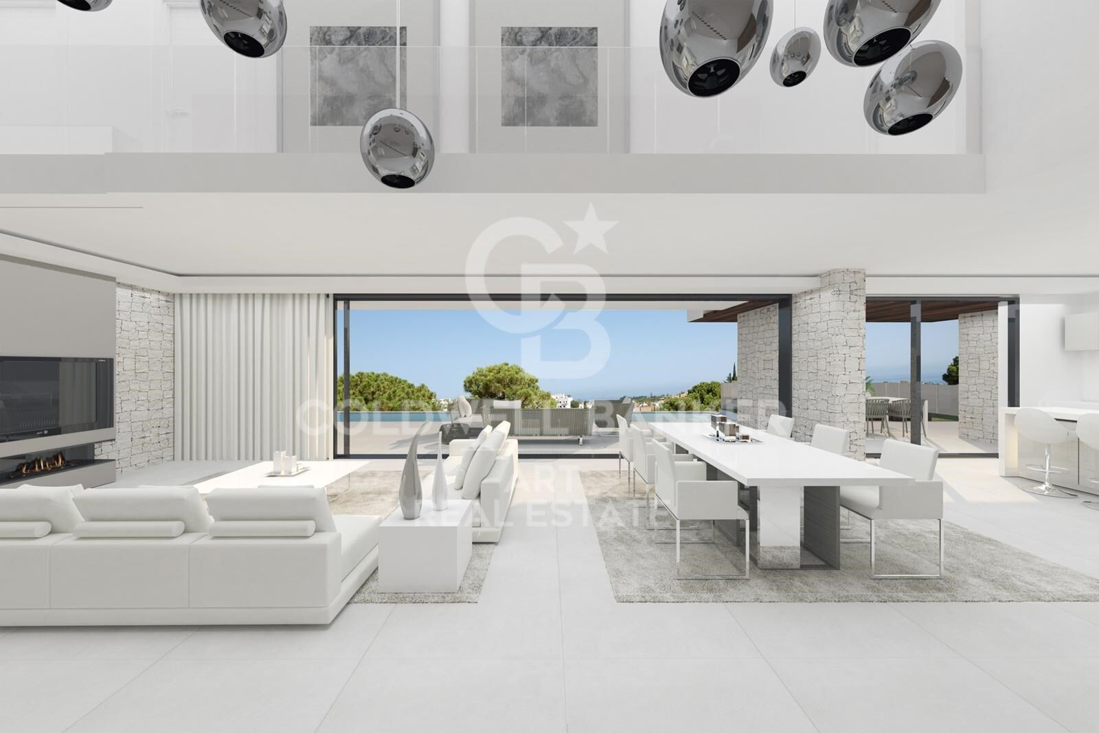 Villa i Estepona, Malaga, Spanien 4 sovrum, 264 kvm. Nr. 158169