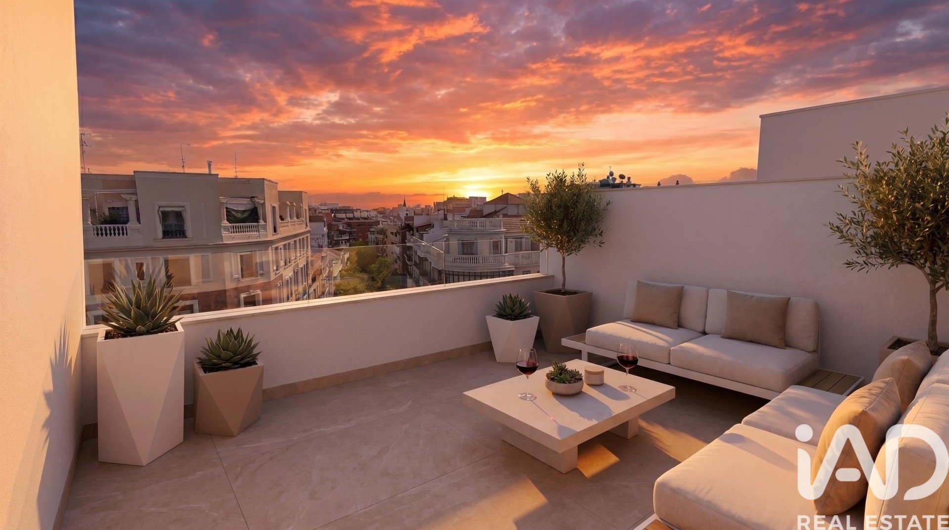 Kattohuoneisto Madrid, Espanja 3 makuuhuonetta, 142 m2 No. 187799