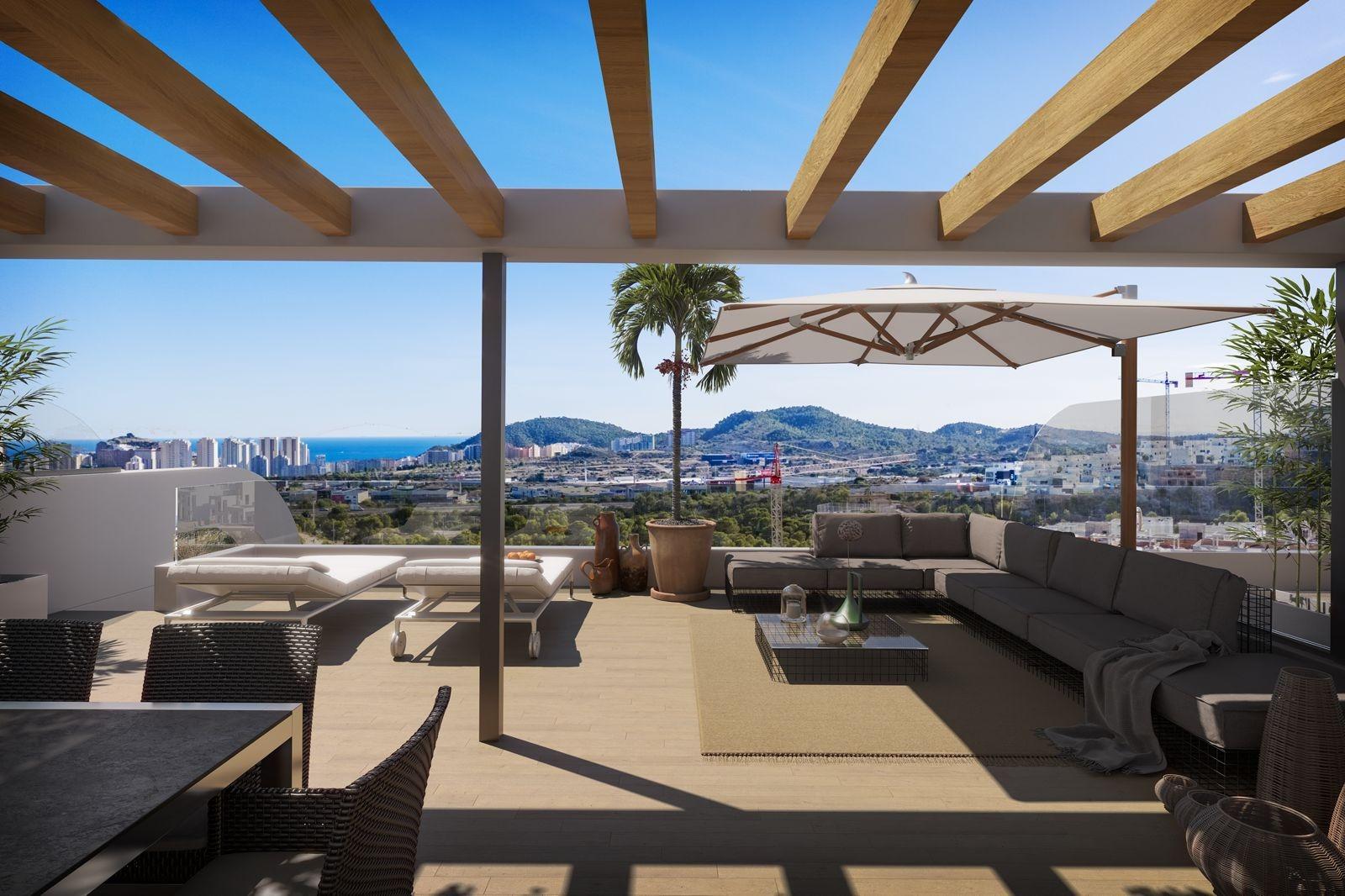 Apartment in Finestrat, Alicante, Spain 2 bedrooms, 100 sq.m. No. 165476